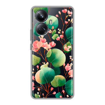 Силиконовый чехол на Realme 10 Pro Plus с принтом женский Силиконовый чехол на Realme 10 Pro Plus с принтом женский