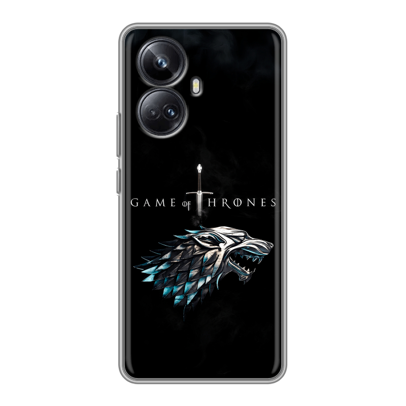 Силиконовый чехол на Realme 10 Pro Plus с принтом Игра Престолов Game Thrones Силиконовый чехол на Realme 10 Pro Plus с принтом Игра Престолов Game Thrones