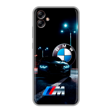 Силиконовый чехол на Samsung Galaxy A04e с принтом БМВ BMW