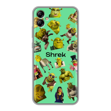 Силиконовый чехол на Samsung Galaxy A04e с принтом Шрек Shrek