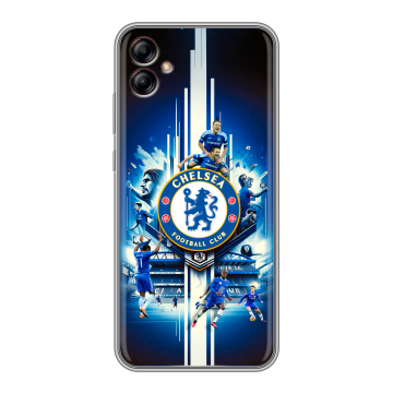Силиконовый чехол на Samsung Galaxy A04e с принтом Chelsea Челси Силиконовый чехол на Samsung Galaxy A04e с принтом Chelsea Челси