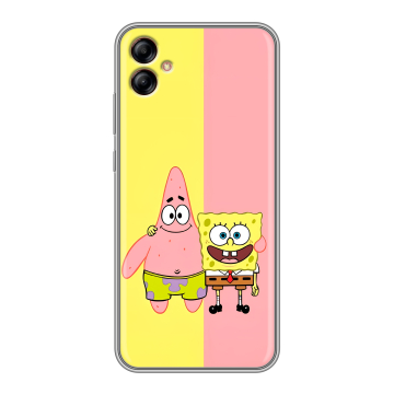 Силиконовый чехол на Samsung Galaxy A04e с принтом Спанч боб Спанчбоб Силиконовый чехол на Samsung Galaxy A04e с принтом Спанч боб Спанчбоб