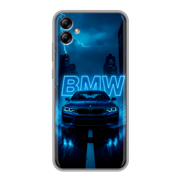 Силиконовый чехол на Samsung Galaxy A04e с принтом BMW БМВ Силиконовый чехол на Samsung Galaxy A04e с принтом BMW БМВ