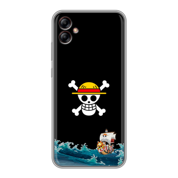 Силиконовый чехол на Samsung Galaxy A04e с принтом One Piece Ван Пис Силиконовый чехол на Samsung Galaxy A04e с принтом One Piece Ван Пис