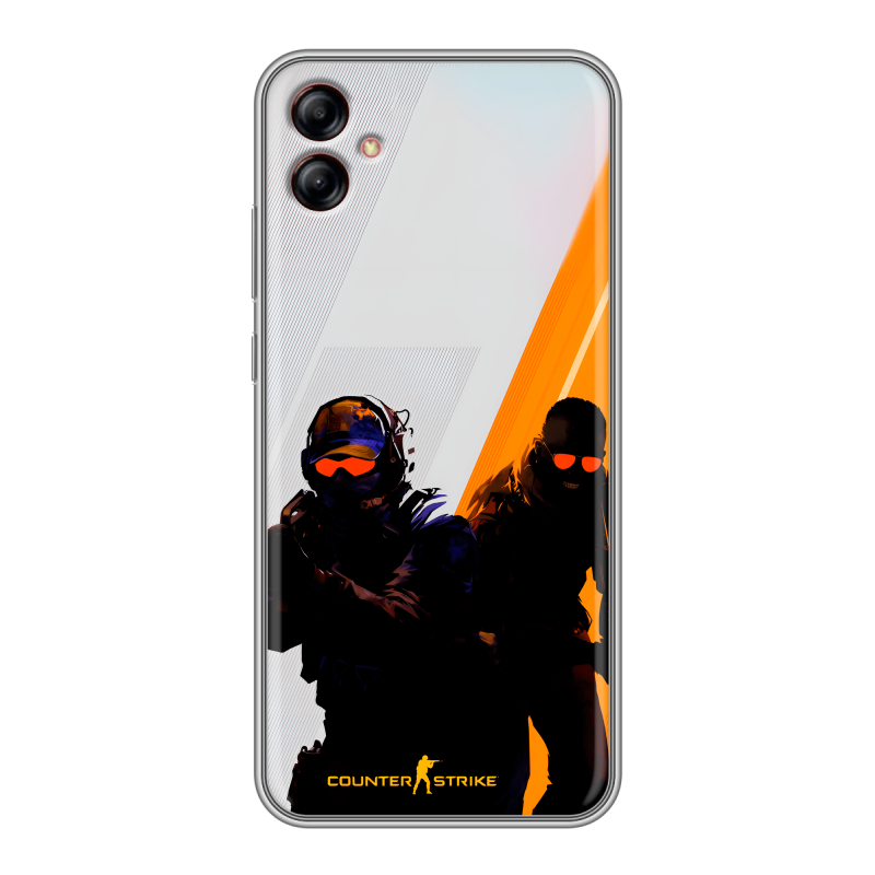 Силиконовый чехол на Samsung Galaxy A04e с принтом Контер страйк Counter strike Силиконовый чехол на Samsung Galaxy A04e с принтом Контер страйк Counter strike