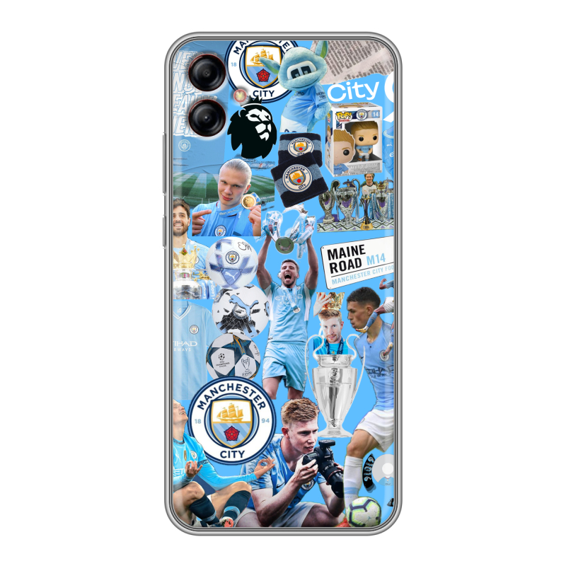 Силиконовый чехол на Samsung Galaxy A04e с принтом Man City Манчестер Сити Силиконовый чехол на Samsung Galaxy A04e с принтом Man City Манчестер Сити