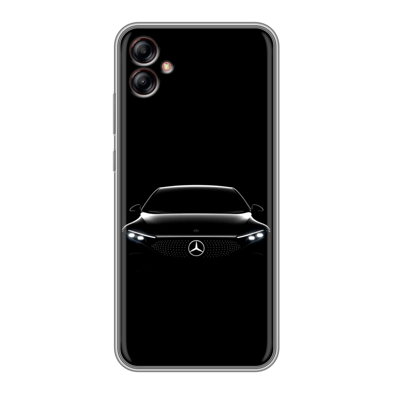 Силиконовый чехол на Samsung Galaxy A04e с принтом Mercedes Мерседес Силиконовый чехол на Samsung Galaxy A04e с принтом Mercedes Мерседес