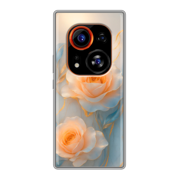 Силиконовый чехол на Tecno Phantom X2 Pro с принтом Женский
