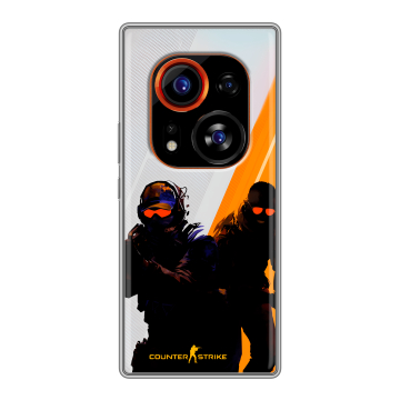 Силиконовый чехол на Tecno Phantom X2 Pro с принтом Контер страйк Counter strike Силиконовый чехол на Tecno Phantom X2 Pro с принтом Контер страйк Counter strike