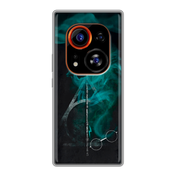 Силиконовый чехол на Tecno Phantom X2 Pro с принтом Гарри Поттер Harry Potter