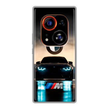 Силиконовый чехол на Tecno Phantom X2 Pro с принтом БМВ BMW Силиконовый чехол на Tecno Phantom X2 Pro с принтом БМВ BMW