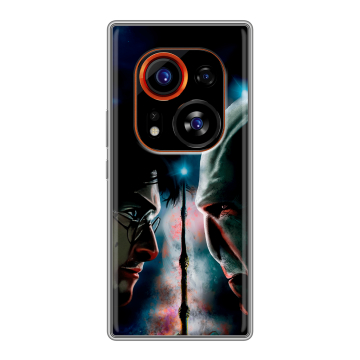 Силиконовый чехол на Tecno Phantom X2 Pro с принтом Гарри Поттер Harry Potter