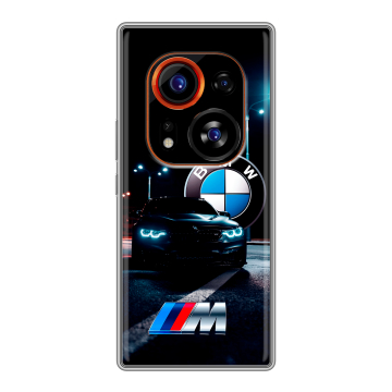 Силиконовый чехол на Tecno Phantom X2 Pro с принтом БМВ BMW Силиконовый чехол на Tecno Phantom X2 Pro с принтом БМВ BMW