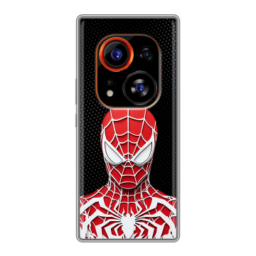 Силиконовый чехол на Tecno Phantom X2 Pro с принтом человек паук spiderman Силиконовый чехол на Tecno Phantom X2 Pro с принтом человек паук spiderman
