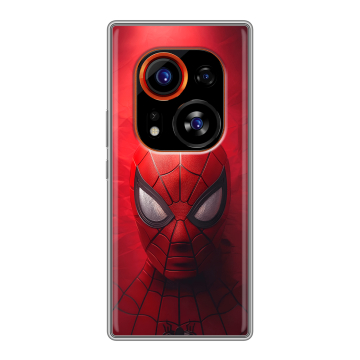 Силиконовый чехол на Tecno Phantom X2 Pro с принтом Spiderman Человек паук Силиконовый чехол на Tecno Phantom X2 Pro с принтом Spiderman Человек паук