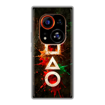 Силиконовый чехол на Tecno Phantom X2 Pro с принтом Squid Game Игра кальмара Силиконовый чехол на Tecno Phantom X2 Pro с принтом Squid Game Игра кальмара