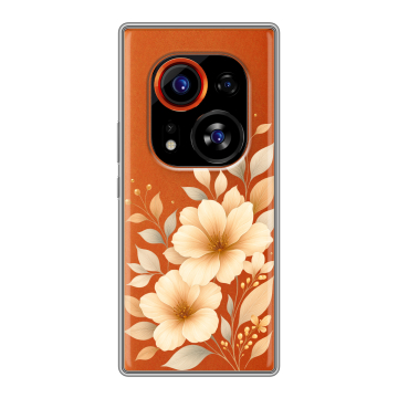Силиконовый чехол на Tecno Phantom X2 Pro с принтом для девушки