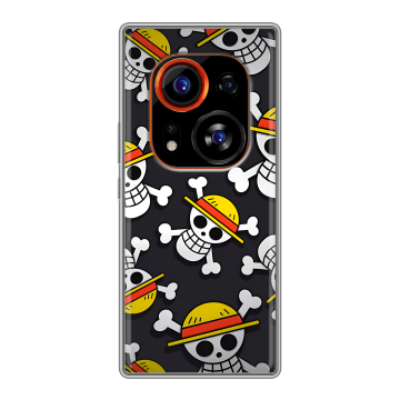 Силиконовый чехол на Tecno Phantom X2 Pro с принтом One Piece Ван Пис