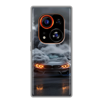 Силиконовый чехол на Tecno Phantom X2 Pro с принтом BMW БМВ Силиконовый чехол на Tecno Phantom X2 Pro с принтом BMW БМВ