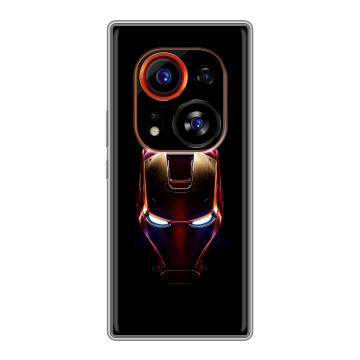 Силиконовый чехол на Tecno Phantom X2 Pro с принтом IronMan Железный человек Силиконовый чехол на Tecno Phantom X2 Pro с принтом IronMan Железный человек