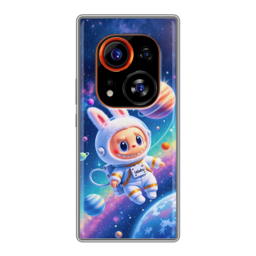 Силиконовый чехол на Tecno Phantom X2 Pro с принтом Labubu Лабубу Силиконовый чехол на Tecno Phantom X2 Pro с принтом Labubu Лабубу