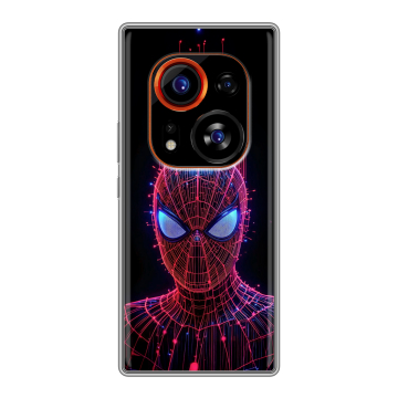 Силиконовый чехол на Tecno Phantom X2 Pro с принтом Spiderman Человек паук Силиконовый чехол на Tecno Phantom X2 Pro с принтом Spiderman Человек паук