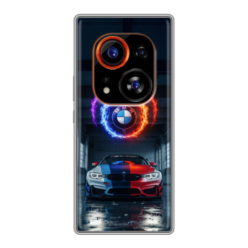 Силиконовый чехол на Tecno Phantom X2 Pro с принтом BMW БМВ Силиконовый чехол на Tecno Phantom X2 Pro с принтом BMW БМВ