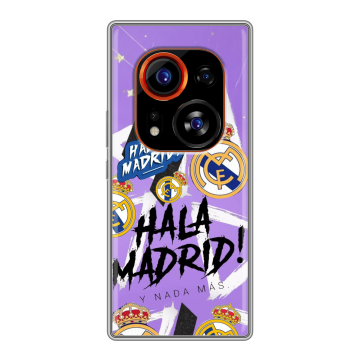 Силиконовый чехол на Tecno Phantom X2 Pro с принтом Real Madrid Реал Мадрид