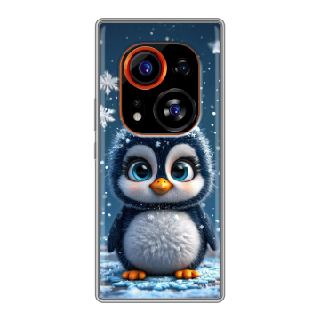 Силиконовый чехол на Tecno Phantom X2 Pro с принтом Новый год