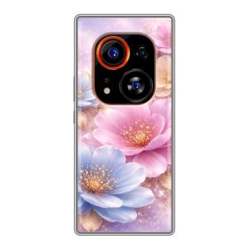 Силиконовый чехол на Tecno Phantom X2 Pro с принтом женский Силиконовый чехол на Tecno Phantom X2 Pro с принтом женский