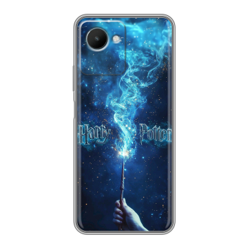Силиконовый чехол на Realme C30s с принтом Harry Potter Гарри Поттер