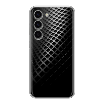 Силиконовый чехол на Samsung Galaxy S23 с принтом Текстура металла Силиконовый чехол на Samsung Galaxy S23 с принтом Текстура металла