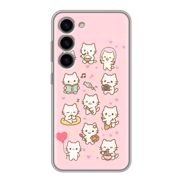 Силиконовый чехол на Samsung Galaxy S23 с принтом Hello Kitty Хелоу Кити Силиконовый чехол на Samsung Galaxy S23 с принтом Hello Kitty Хелоу Кити