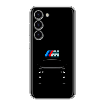Силиконовый чехол на Samsung Galaxy S23 с принтом БМВ BMW