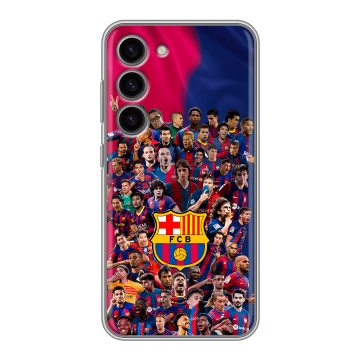 Силиконовый чехол на Samsung Galaxy S23 с принтом Барселона Barcelona