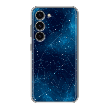 Силиконовый чехол на Samsung Galaxy S23 с принтом Космос звезды Силиконовый чехол на Samsung Galaxy S23 с принтом Космос звезды