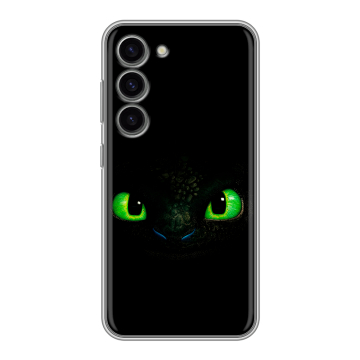 Силиконовый чехол на Samsung Galaxy S23 с принтом Как приручить дракона Силиконовый чехол на Samsung Galaxy S23 с принтом Как приручить дракона