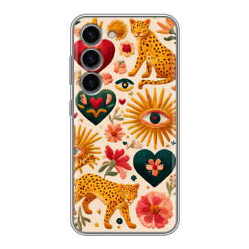 Силиконовый чехол на Samsung Galaxy S23 с принтом Модный принт Силиконовый чехол на Samsung Galaxy S23 с принтом Модный принт