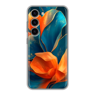 Силиконовый чехол на Samsung Galaxy S23 с принтом Цветы Силиконовый чехол на Samsung Galaxy S23 с принтом Цветы