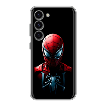 Силиконовый чехол на Samsung Galaxy S23 с принтом Spiderman Человек паук