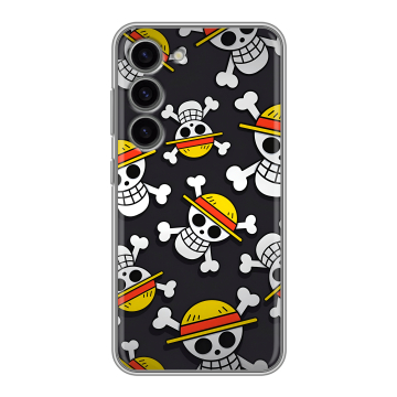 Силиконовый чехол на Samsung Galaxy S23 с принтом One Piece Ван Пис Силиконовый чехол на Samsung Galaxy S23 с принтом One Piece Ван Пис