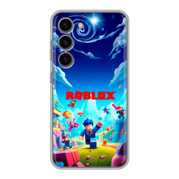 Силиконовый чехол на Samsung Galaxy S23 с принтом Roblox Роблокс Силиконовый чехол на Samsung Galaxy S23 с принтом Roblox Роблокс