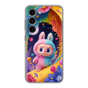 Силиконовый чехол на Samsung Galaxy S23 с принтом Labubu Лабубу Силиконовый чехол на Samsung Galaxy S23 с принтом Labubu Лабубу