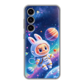 Силиконовый чехол на Samsung Galaxy S23 с принтом Labubu Лабубу Силиконовый чехол на Samsung Galaxy S23 с принтом Labubu Лабубу