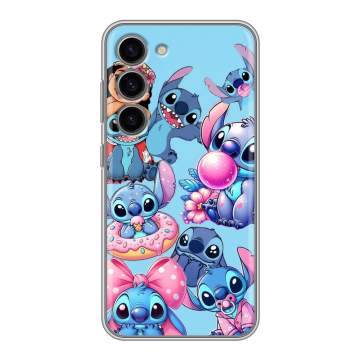 Силиконовый чехол на Samsung Galaxy S23 с принтом Лило и Стич Силиконовый чехол на Samsung Galaxy S23 с принтом Лило и Стич