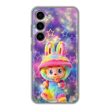 Силиконовый чехол на Samsung Galaxy S23 с принтом Labubu Лабубу Силиконовый чехол на Samsung Galaxy S23 с принтом Labubu Лабубу