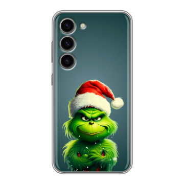 Силиконовый чехол на Samsung Galaxy S23 с принтом Новый год Силиконовый чехол на Samsung Galaxy S23 с принтом Новый год