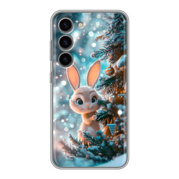 Силиконовый чехол на Samsung Galaxy S23 с принтом Новый год Силиконовый чехол на Samsung Galaxy S23 с принтом Новый год