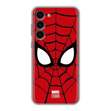 Силиконовый чехол на Samsung Galaxy S23 Plus с принтом человек паук spiderman