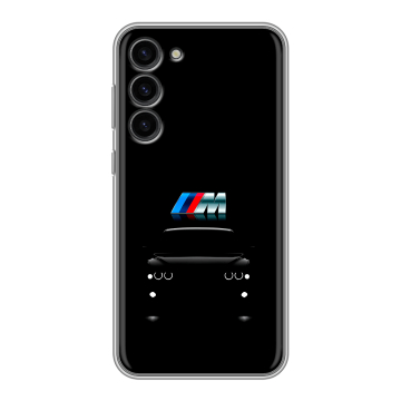 Силиконовый чехол на Samsung Galaxy S23 Plus с принтом БМВ BMW